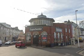 Nine men have been sentenced for their roles in a violent disturbance outside a pub following a match between Blackpool and Burnley
