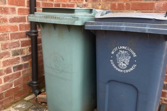 West Lancashire bins