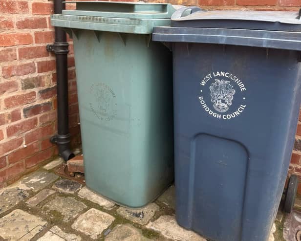 West Lancashire bins