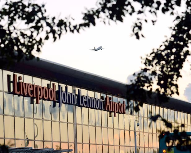 Liverpool John Lennon Airport.