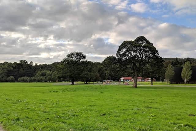 The woman was killed a falling tree branch near the Buncer Lane entrance to Witton Country Park in Blackburn shortly after 8.30pm on Monday (August 11)