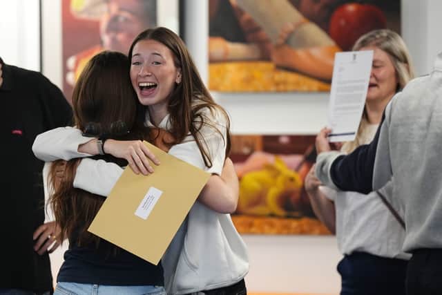 A level results day: top grades reach record high outside of Covid years
