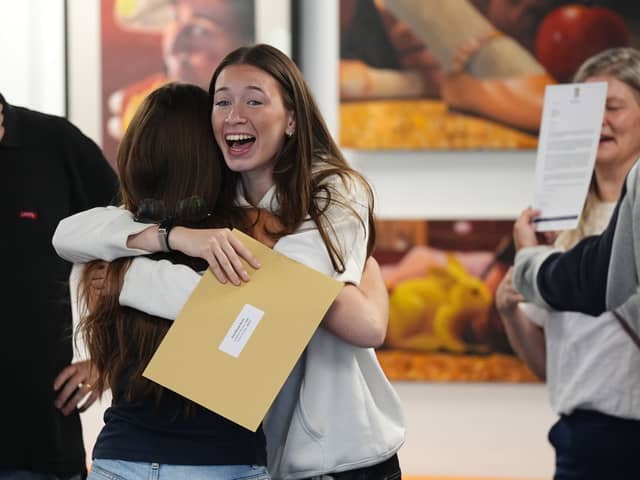 Students have reportedly recevied record high  A-level results this year.