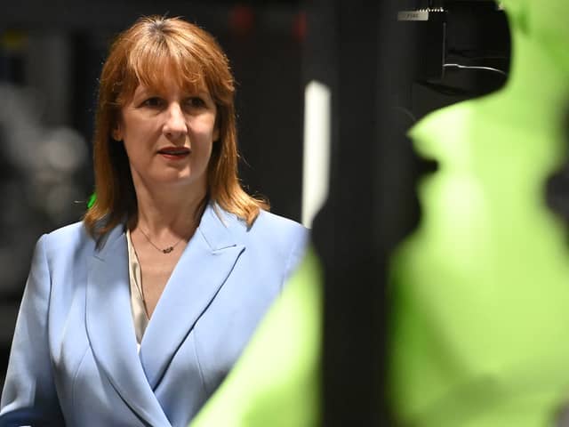 Chancellor of the Exchequer Rachel Reeves during a visit to Studio Ulster on August 12, 2025 in Belfast, Northern Ireland (Photo: Oliver McVeigh - Pool/Getty Images)