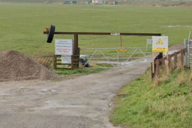 Retrospective planning permission is sought for hangars at St Michaels Airfield