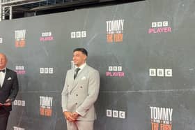 Tommy Fury's premiere was in Manchester last night
