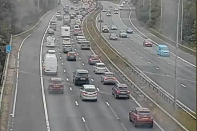 Lancashire Police and North West Ambulance Service are in attendance. National Highways Traffic Officers are also on the scene to assist with traffic management.