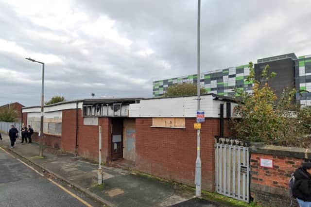 Firefighters were called to a large blaze at a disused building in Preston. Two boys, aged 13 and 15, have since been charged with arson