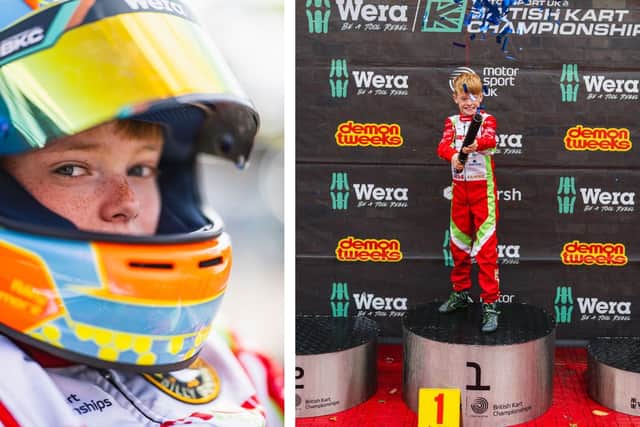 Racers For Riley I'm an 11-year-old from South Ribble who could be the next Lewis Hamilton