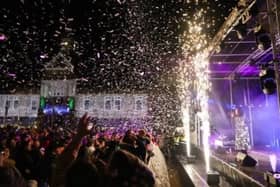 A scene from a previous Darwen Christmas Lights Switch On. Credit: Darwen Town Centre