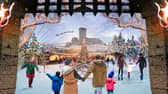 The open-air ice rink at Warwick Castle sits beneath the towers and turrets, making it one of the most scenic festive skating spots in the UK.
