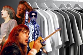 Looking for that expensive vintage band shirt for someone this Christmas? We look at 15 pieces of music memorabilia for your wardrobe and the going rates currently on Eil.