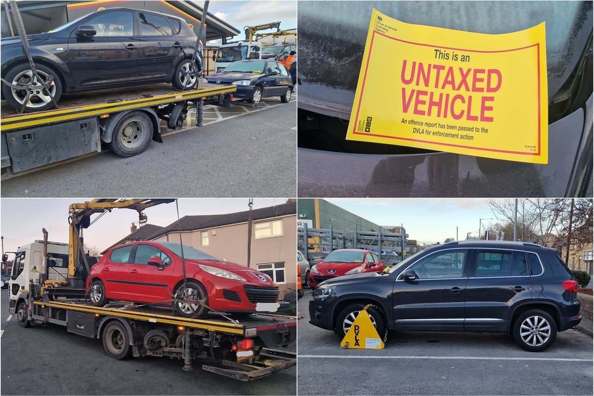 15 untaxed vehicles seized in Burnley during police crackdown on nuisance ...