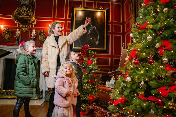 You'll be free to explore the castle's decorated rooms and halls