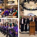 Scenes from Westholme's Carol Concerts