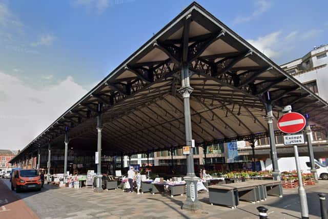 Preston's outdoor market