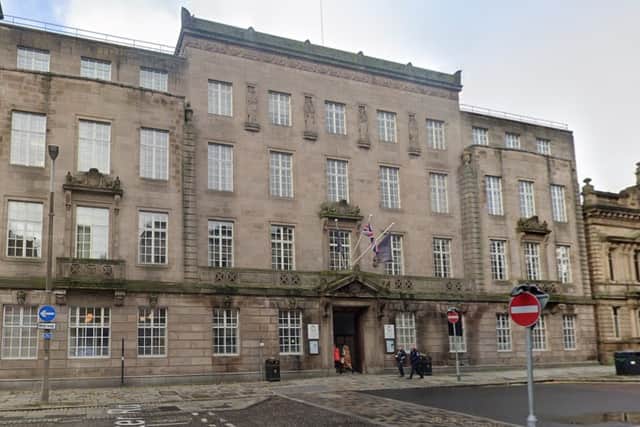 Preston Town Hall is hoping to get some new windows