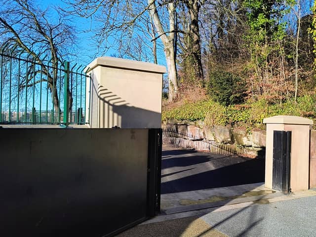 West Cliff path flood gate now open