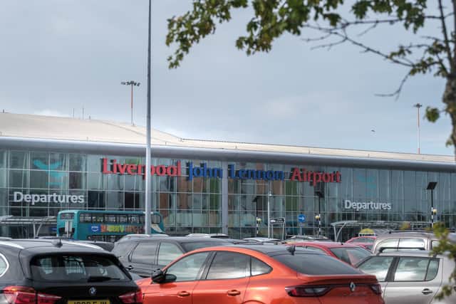 Liverpool John Lennon Airport.