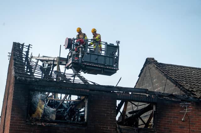 Kim Leighton, 39, and her 11-year-old son remain in a critical condition in hospital following the blaze, with the community rallying round to help the much loved family regain items lost in the fire.