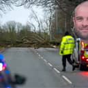 Paul Fiddler was tragically killed when a tree fell onto his van