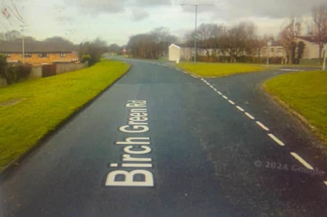 At 1.24pm on New Year's Eve police were called to Birch Green Road, Skelmersdale, to a report that a firearm had been pointed towards a BMW car.
