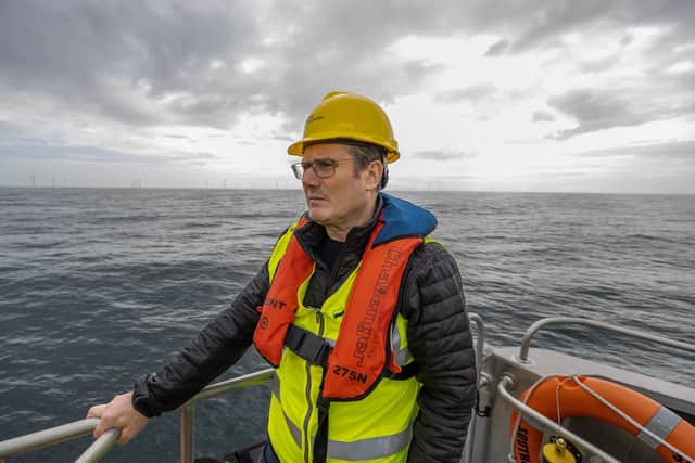 Prime Minister Sir Keir Starmer called the proposed wind farms proof of the UK’s commitment to net zero green energy
