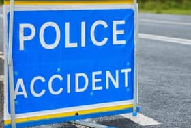 A woman has suffered serious injuries and an arrest has been made following a crash in South Ribble this afternoon.