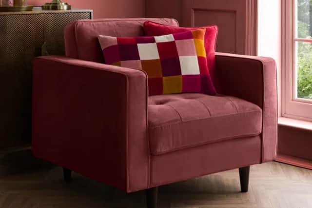 Clara patchwork cushion