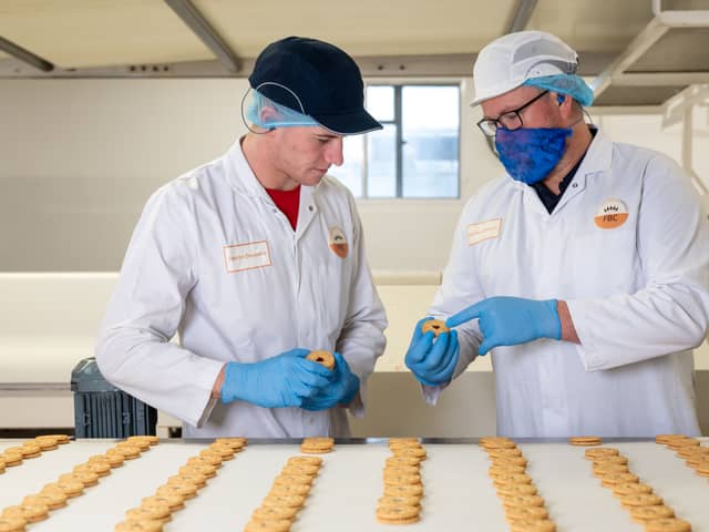 Fox Burton Companies - Jammie Dodger production line