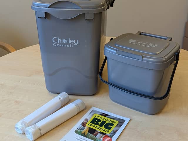 The food waste collection pack coming to Chorley doorsteps in the coming weeks