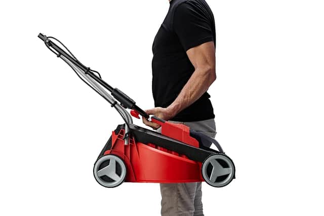 It's light and compact, and folds away for storage