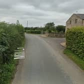 The collision took place yesterday around 1pm on Mill Lane between a motorist and a pedestrian.