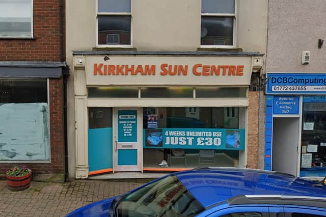 This former tanning salon in Kirkham is hoping to become a hot food takeaway - plan drawings contain the Domino's logo but no other mention of the brand exists in the application.