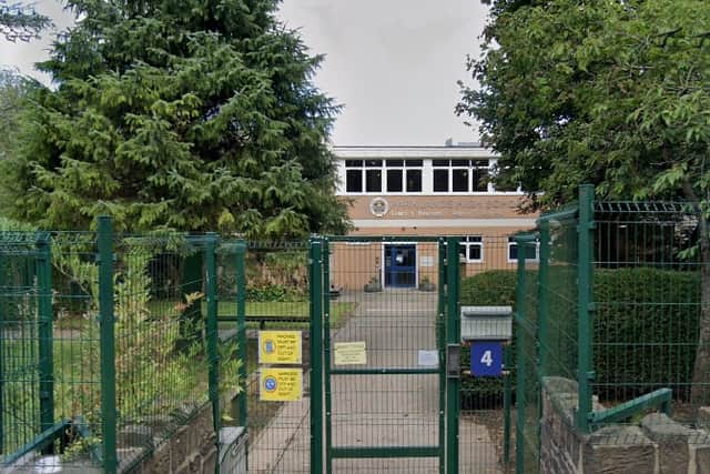 The school in Southport Road said all pupils were safe after staff triggered the fire alarm and evacuated classrooms immediately after made being aware of the threat.