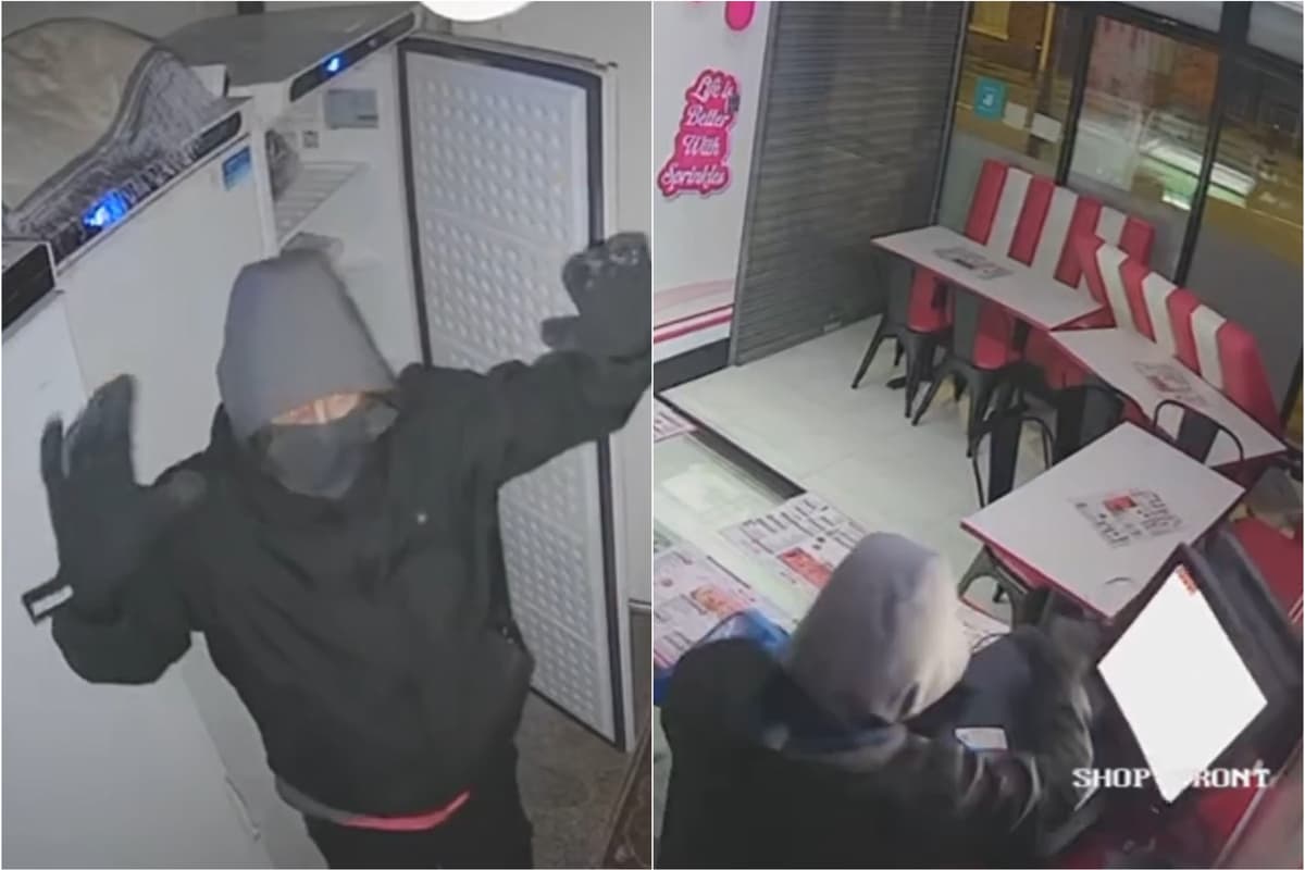 Watch moment police find 'sticky-fingered' thief hiding in Lostock Hall ...