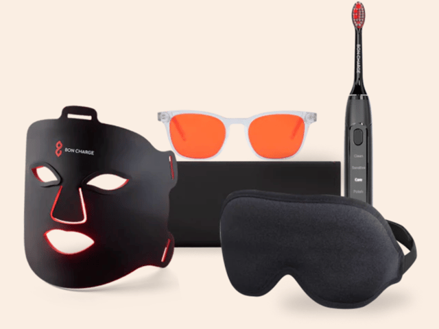 The BON CHARGE Beauty Sleep Kit has been designed to improve your night-time routine, and aid you before and during sleep to ensure you wake feeling rested and refreshed.