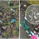 Fly-tipping - Brookfield Park, Preston.