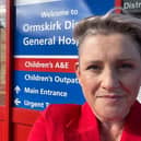 Ashley Dalton MP at Ormskirk Hospital