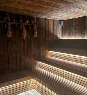 The herbal sauna
