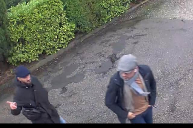 CCTV released of men police want to speak to in connection with ...