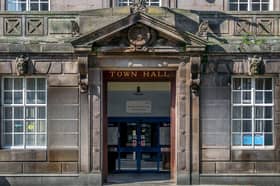 Preston Town Hall.