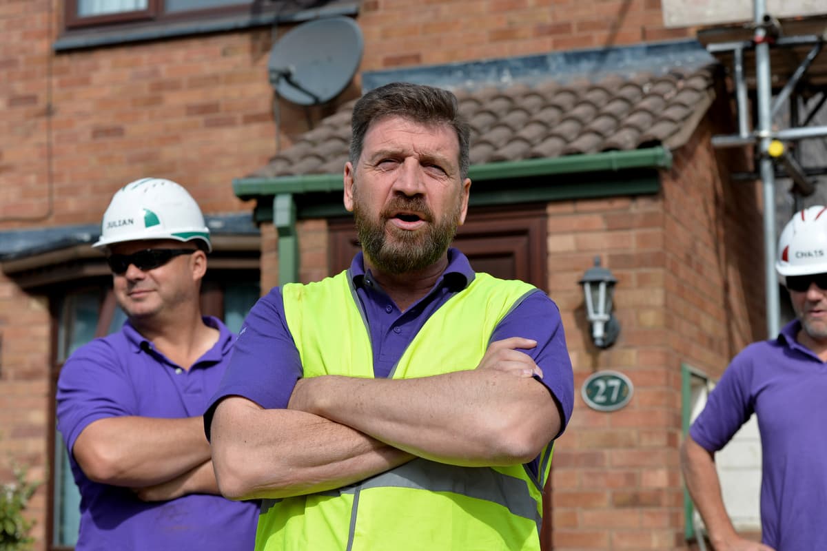 'I don't know how to put into words how tough this has been': Tears as DIY ...