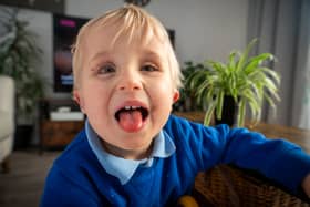 Harvey Hind, who is registered deaf and blind, appeared on Eastenders last year.