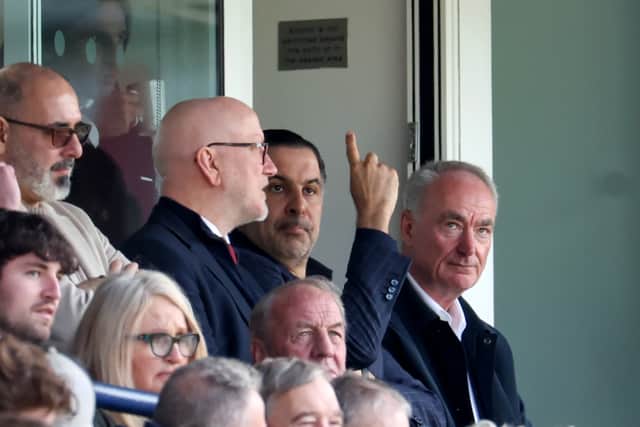 Mr Amr Zedan watches Preston North End