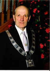 The late Former Ribble Valley mayor Peter Ainsworth