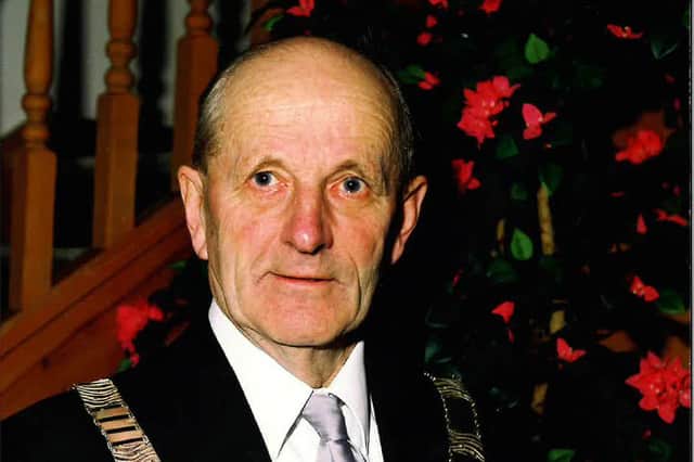 The late Former Ribble Valley mayor Peter Ainsworth