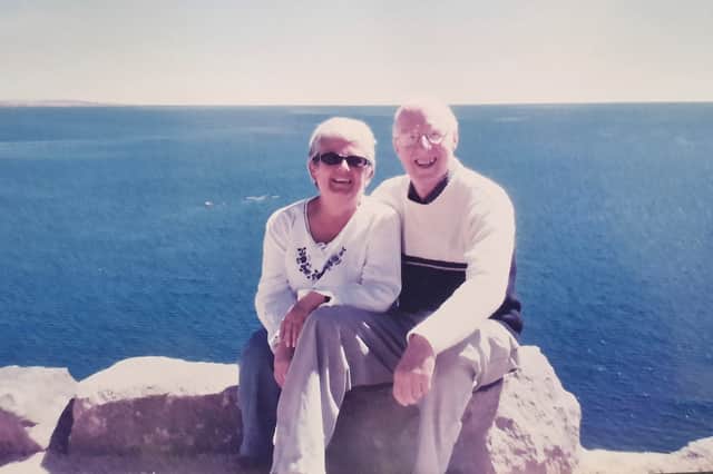 The funeral of 81-year-old Marion Jackson (pictured with her late husband Graham) - who set up Rosemere Cancer Centre’s coffee shop in 2002 will take place this month.