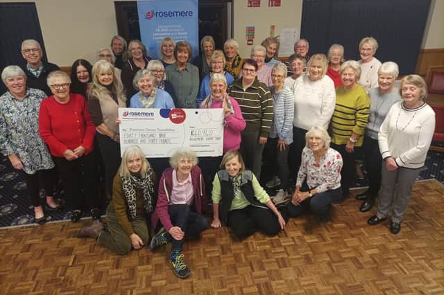 Rosemere Coffee Shop annual donation in November 2025