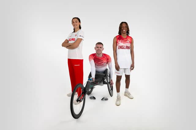 Team England kit for 2026 Commonwealth Games, by Kukri Sports